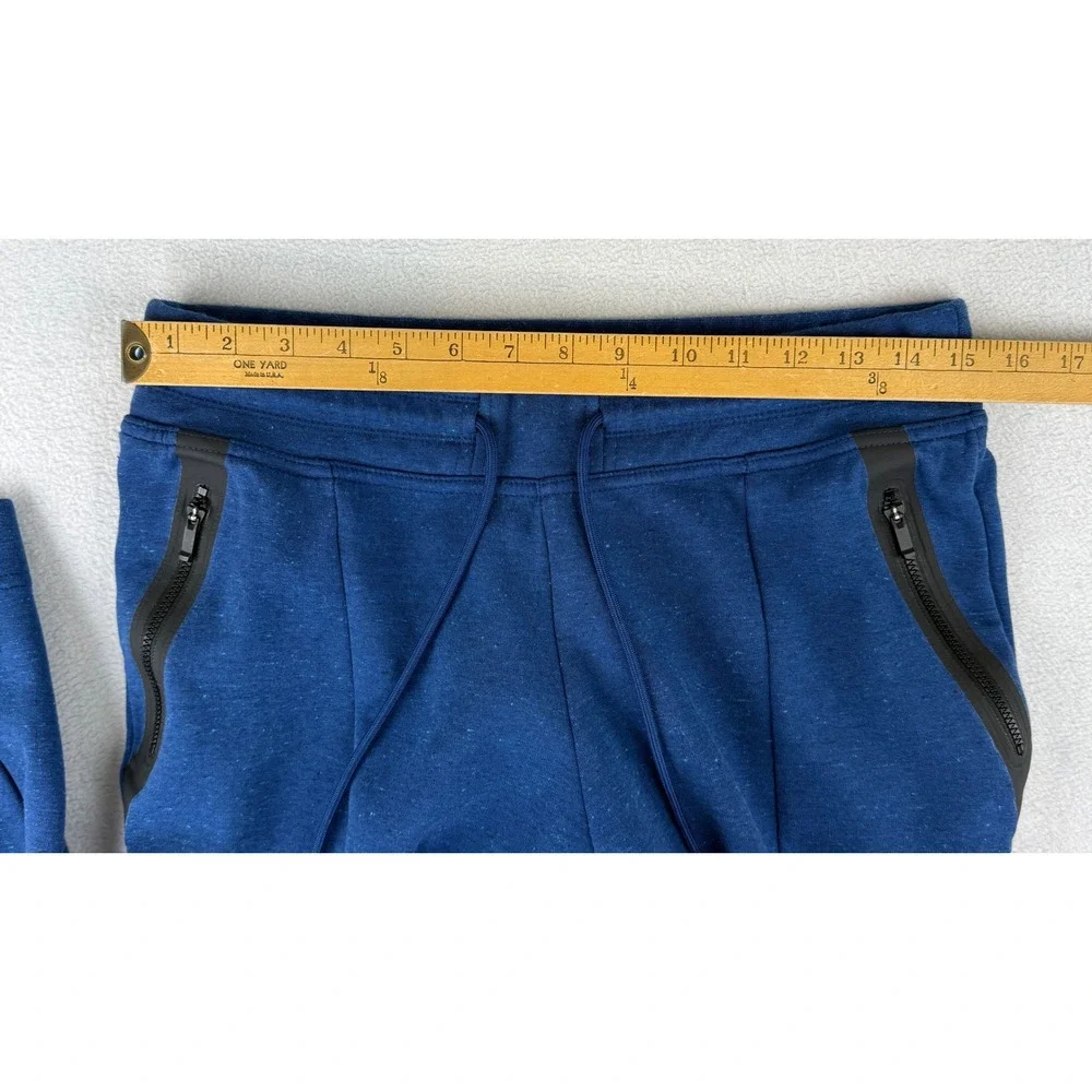 Nike Tech Fleece Joggers Mens Size Medium Blue Heathered Tapered Sweatpants